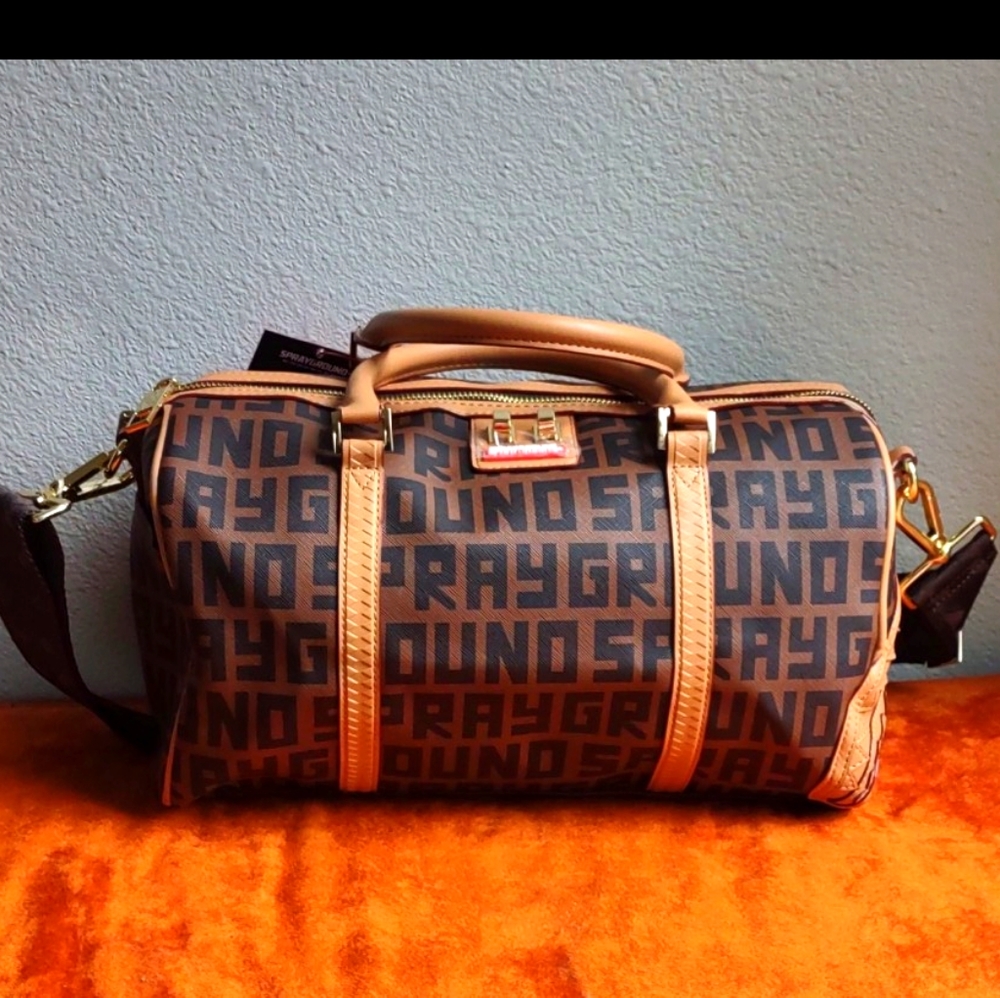 Sprayground Sharkfinity mini duffle limited edition NWT